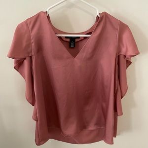 Pink Blouse- Like New, Great Quality